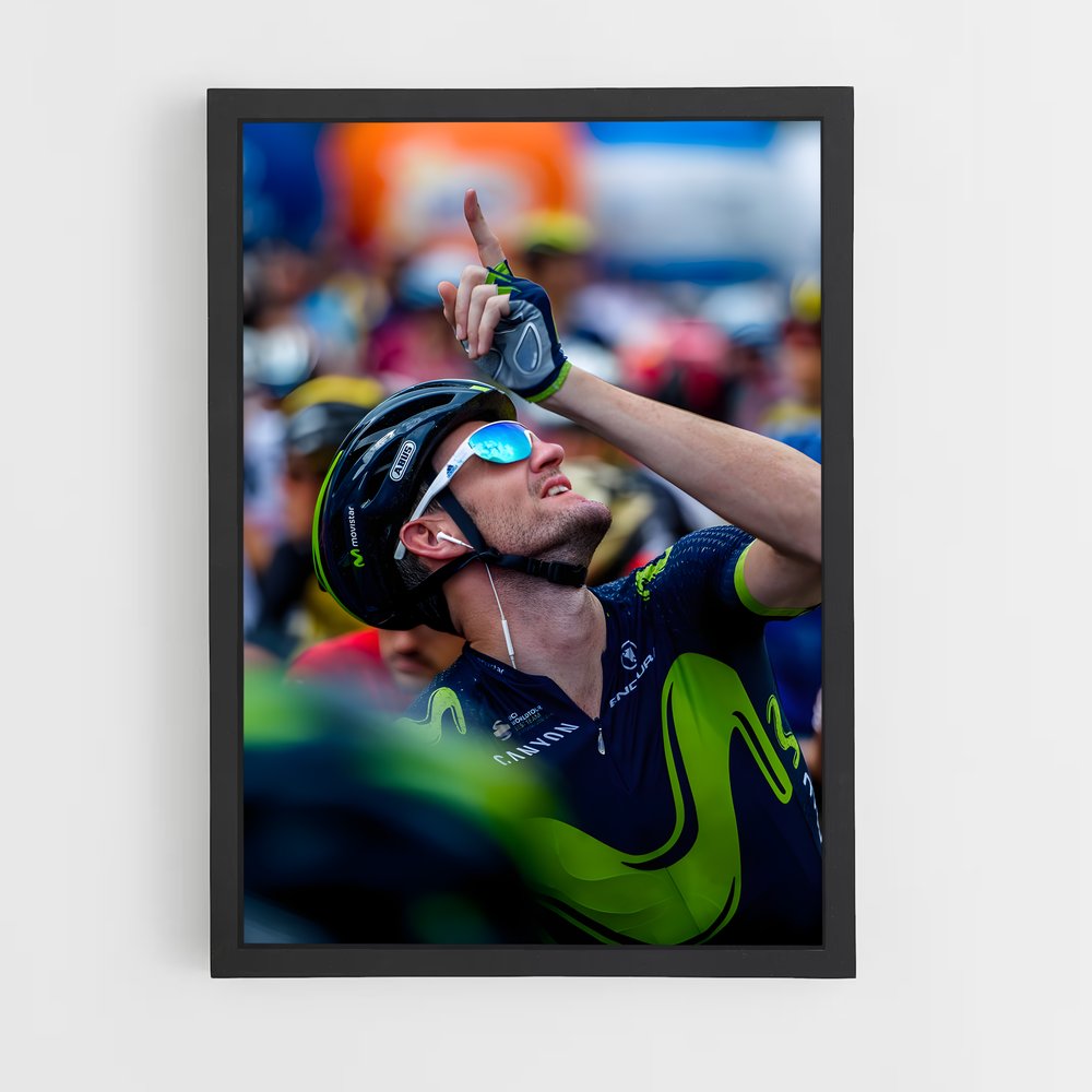 Poster Roue de Gloire – affiche Cyclisme (vue 2)